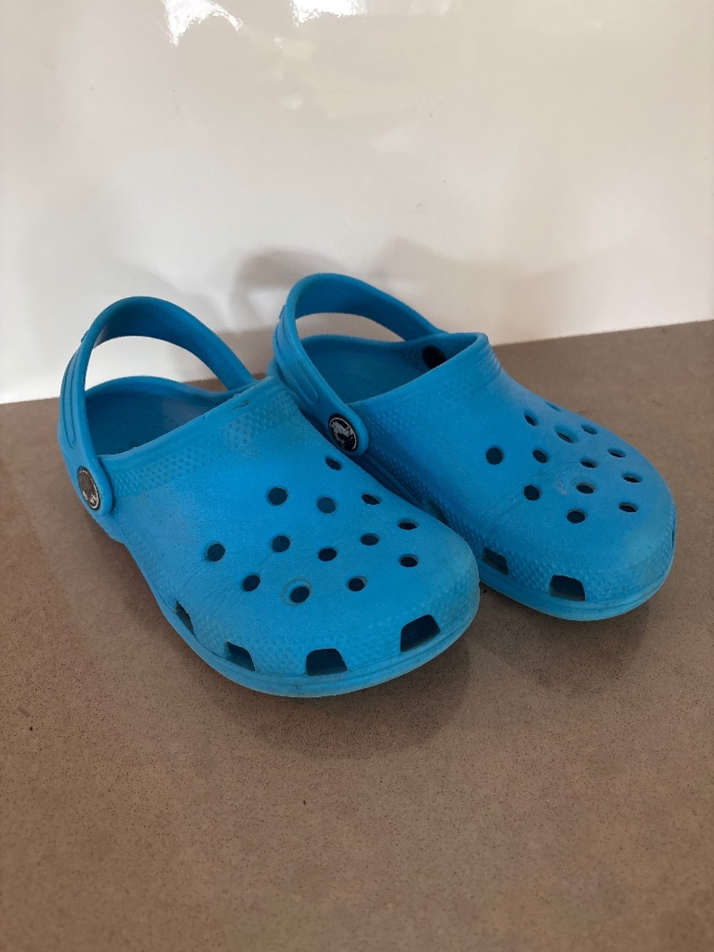 Blue Crocs size C 11